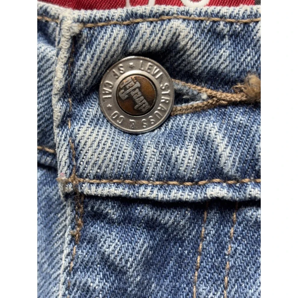 Levi's‎ Baggy Jeans Men 29x30 Blue Loose Fit Silver Tab 100% Cotton 90s Vintage